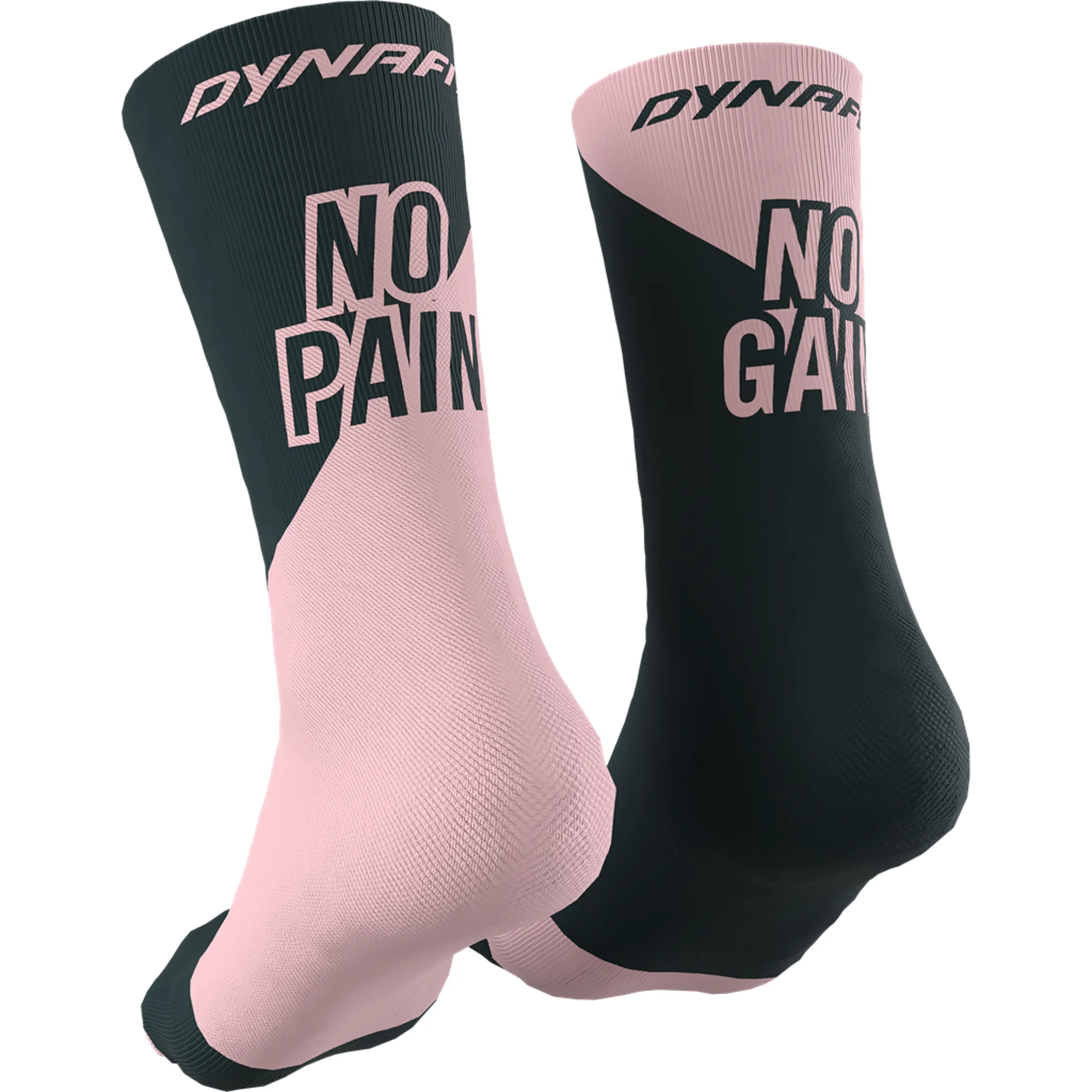 Dynafit No Pain No Gain Socks Pale Rose Blueberry