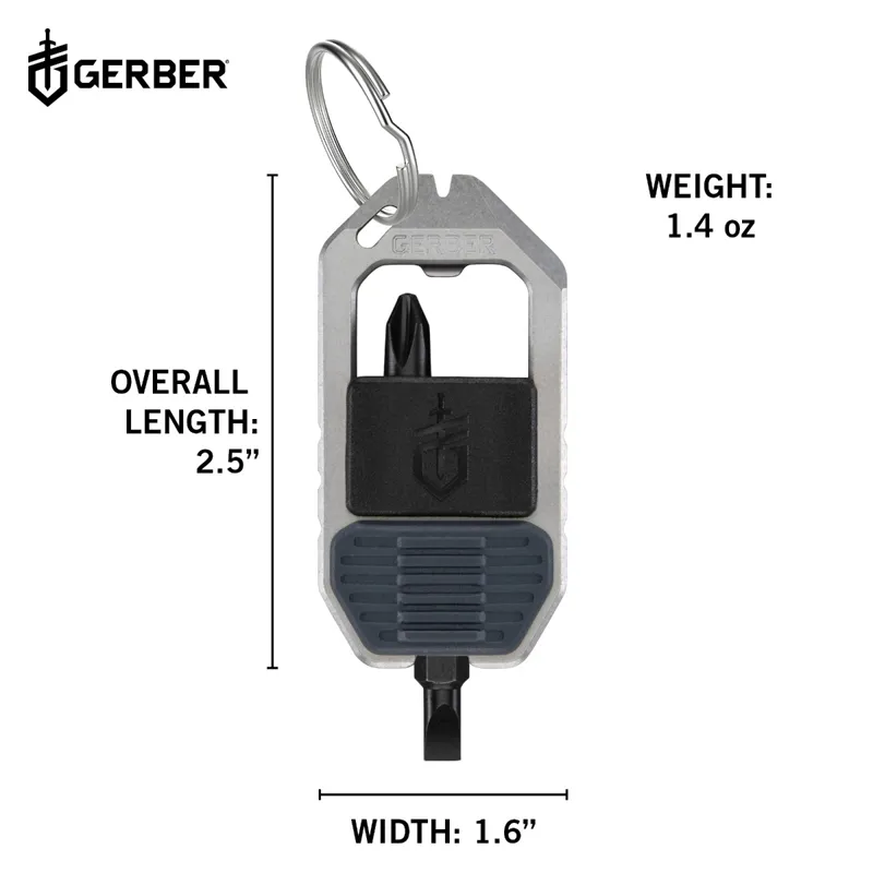 Gerber Driver Key Chain Tool Urban Blue-4