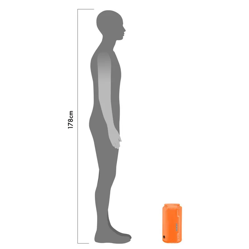 Ortlieb Dry Bag Valve 12L Orange-4