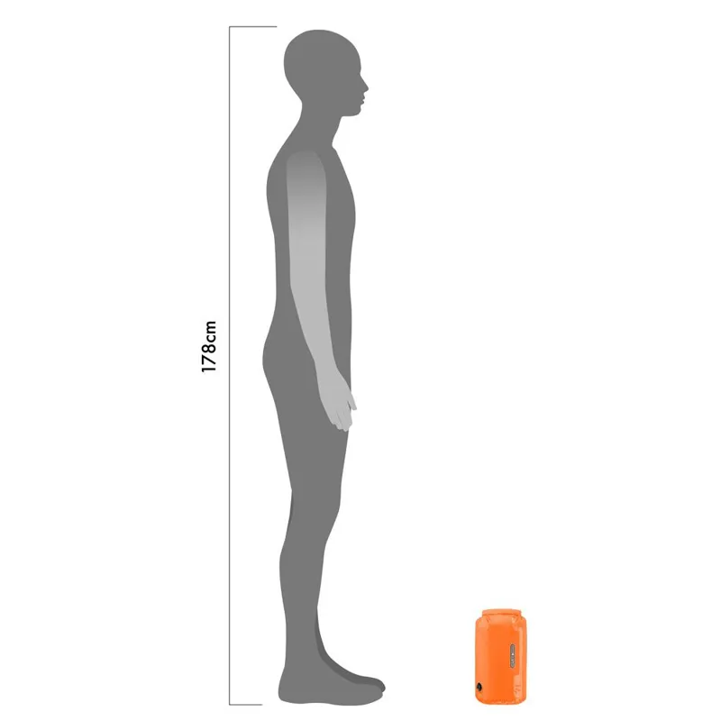 Ortlieb Dry Bag Valve 7L Orange-5