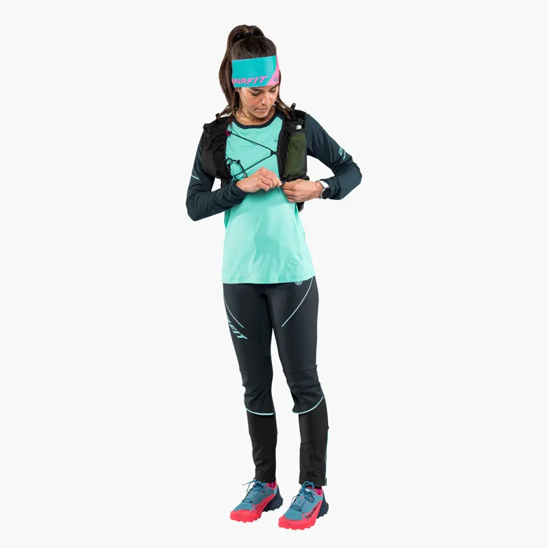 Dynafit Womens Ultra 50 GTX Brittany Blue/Hot Coral-2