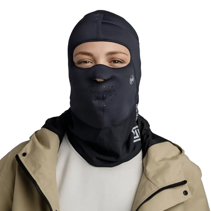 Buff Windproof Balaclava Black-3
