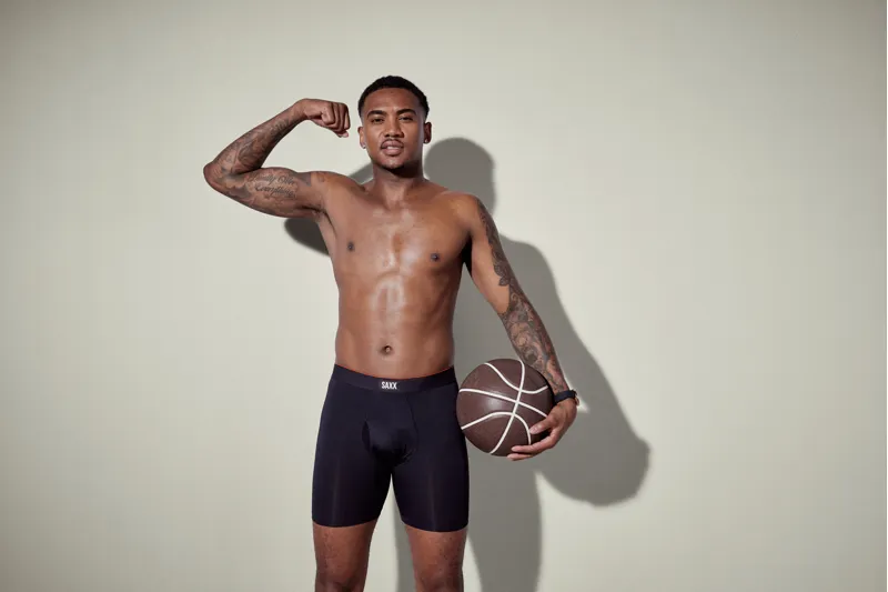 SAXX Men's Multi-Sport Boxer Briefs Black-3