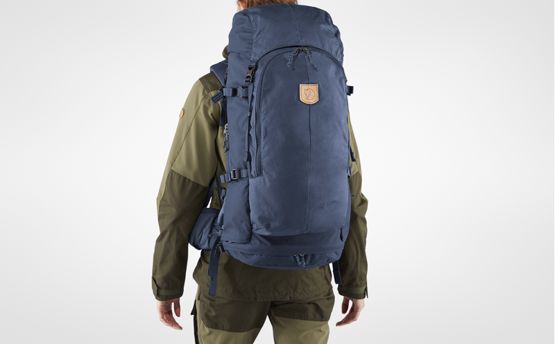 Fjallraven Womens Keb 52 Storm/Dark Navy-2