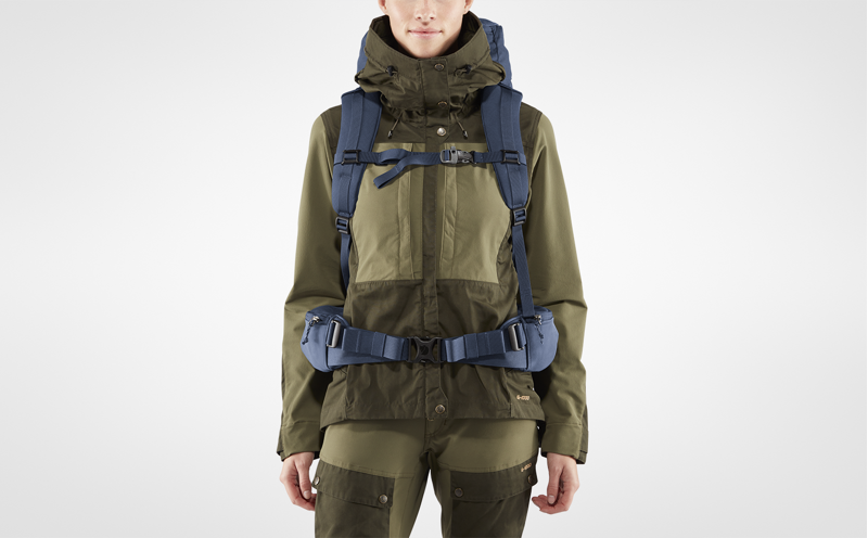 Fjallraven Womens Keb 52 Storm/Dark Navy-3
