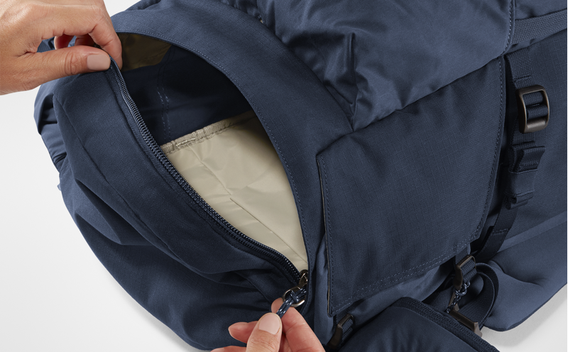 Fjallraven Womens Keb 52 Storm/Dark Navy-8