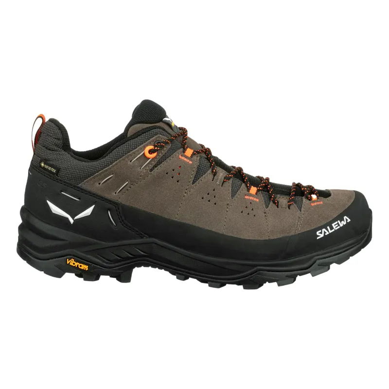 Salewa Mens Alp Trainer 2 GTX Brown Bungee Cord/Black-2