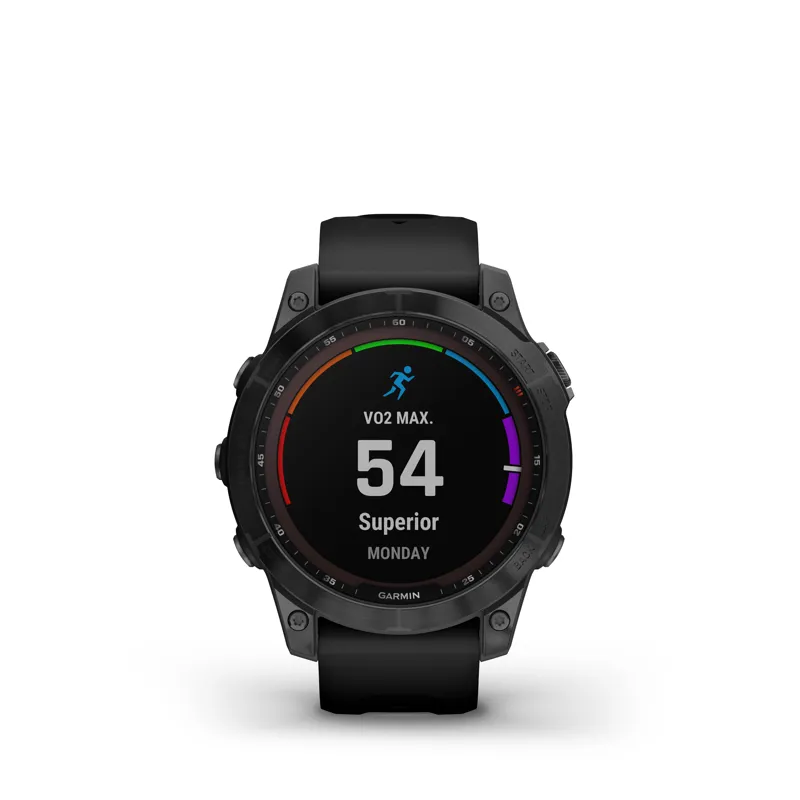 Garmin Fenix 7 Sapphire Solar Black DLC Titanium with Black Band-12