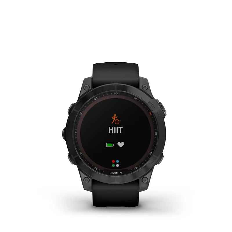 Garmin Fenix 7 Sapphire Solar Black DLC Titanium with Black Band-11