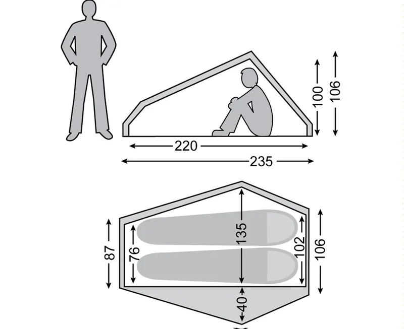 Nordisk Telemark 2.2 LW Tent Forest Green-11