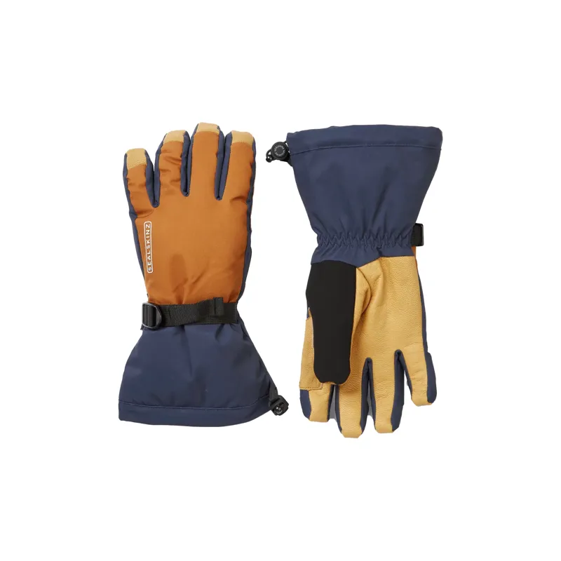 Sealskinz Fransham Gauntlet Gloves Orange
