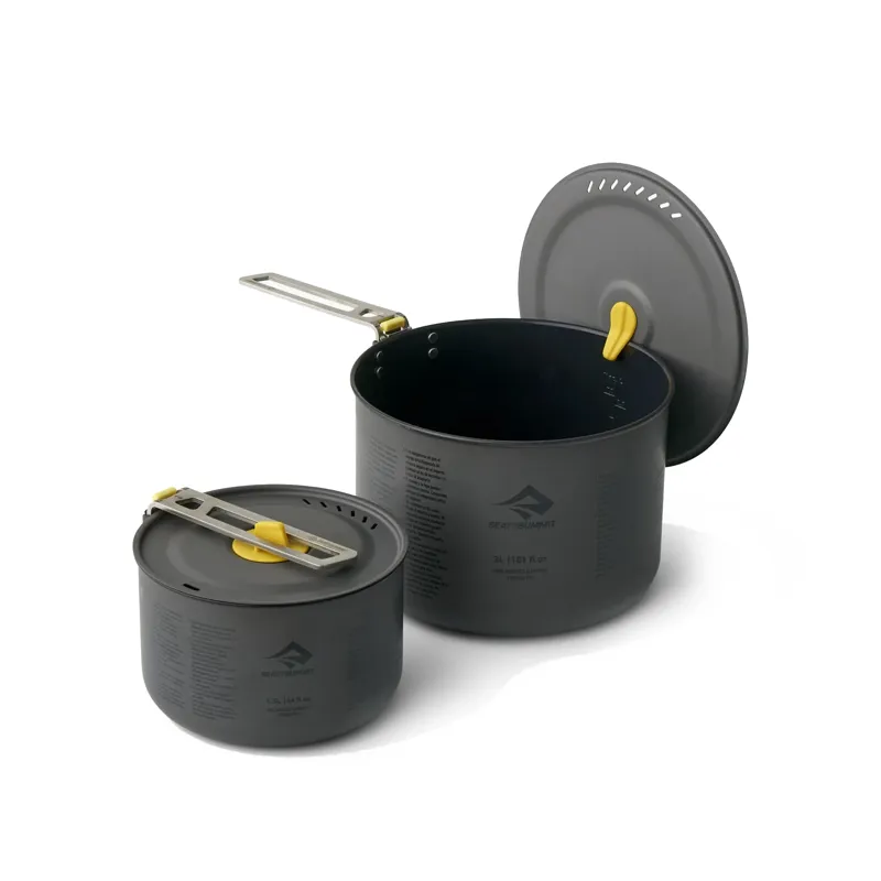 Sea to Summit Frontier Ultralight Two Pot Set 2P 1.3L and 3L