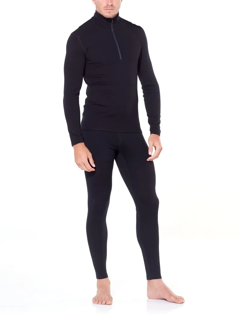 Icebreaker Mens 260 Tech LS Zip Black-3
