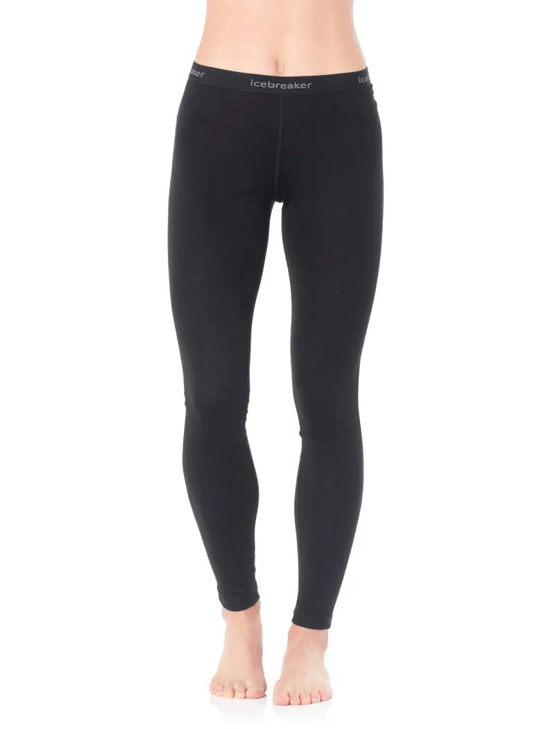 Icebreaker Womens 200 Oasis Legging Black-1