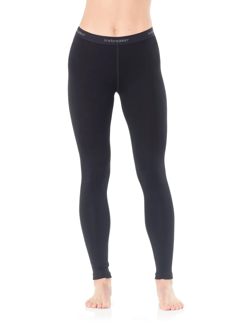 Icebreaker Womens 260 Tech Legging Black-1