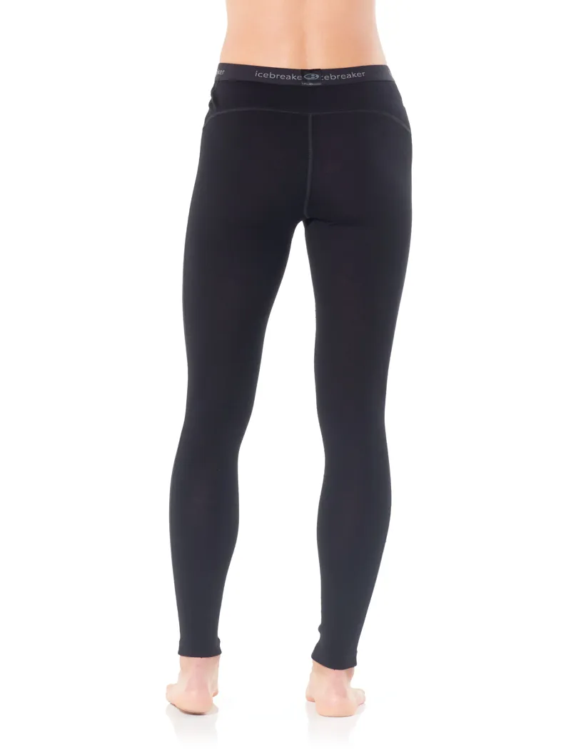 Icebreaker Womens 260 Tech Legging Black-2