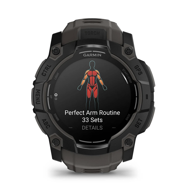 Garmin Instinct 3 50mm AMOLED Black / Charcoal-13