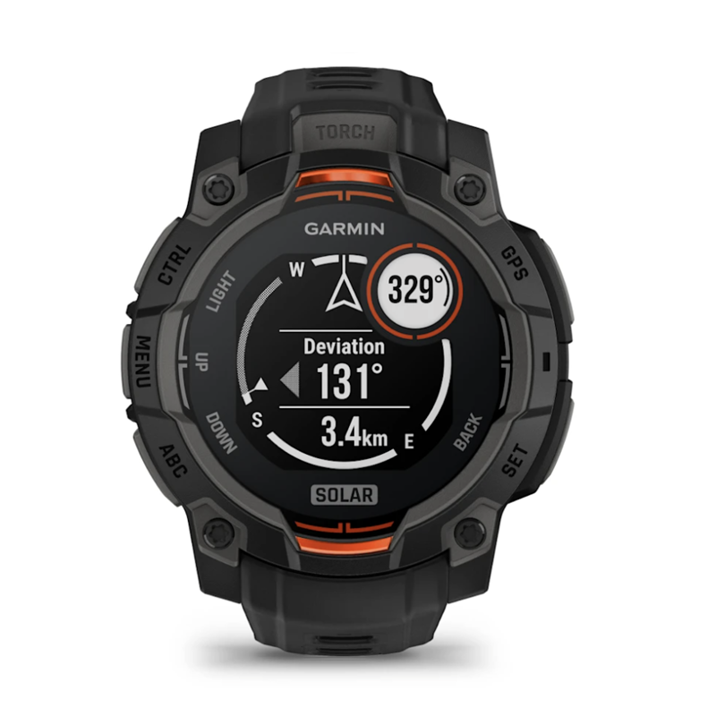 Garmin Instinct 3 45mm Solar Black / Black-10