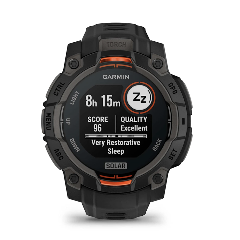 Garmin Instinct 3 45mm Solar Black / Black-9