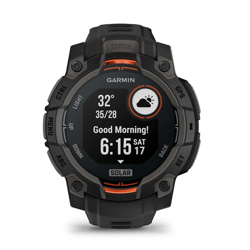 Garmin Instinct 3 45mm Solar Black / Black-8