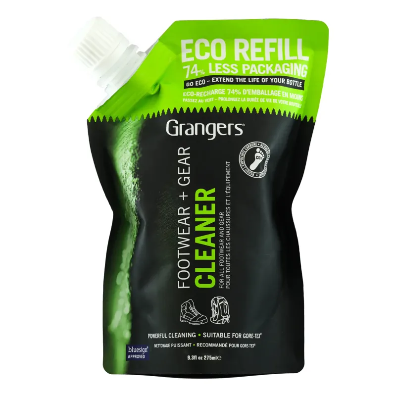 Grangers Footwear + Gear Cleaner Eco Refill 275ml