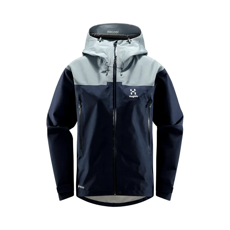 Haglofs Womens ROC Flash GTX Jacket Tarn Blue/Steel Blue