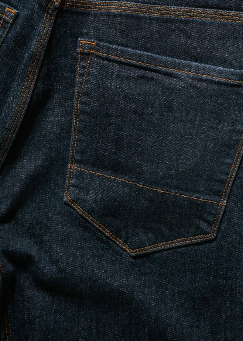 Duer Men's Performance Denim Slim Jeans Heritage Rinse-5