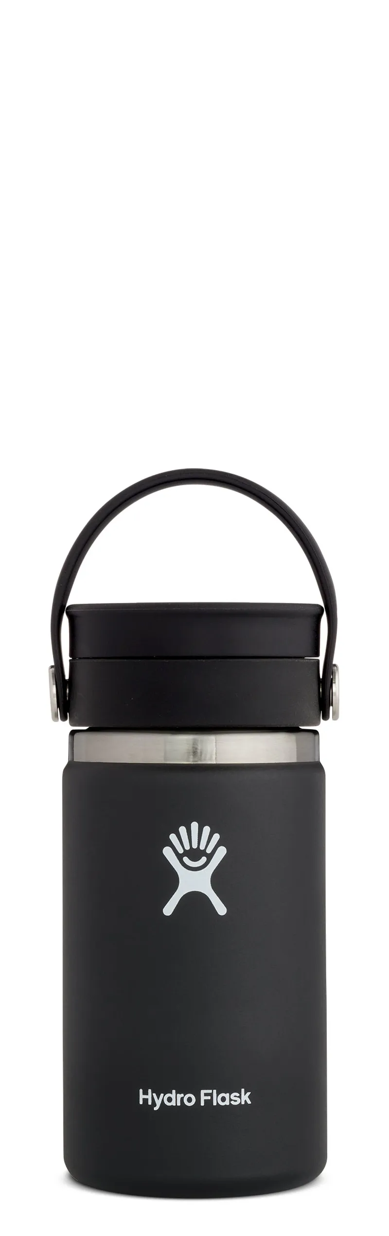 Hydro Flask 12oz Wide Mouth Flex Sip Black