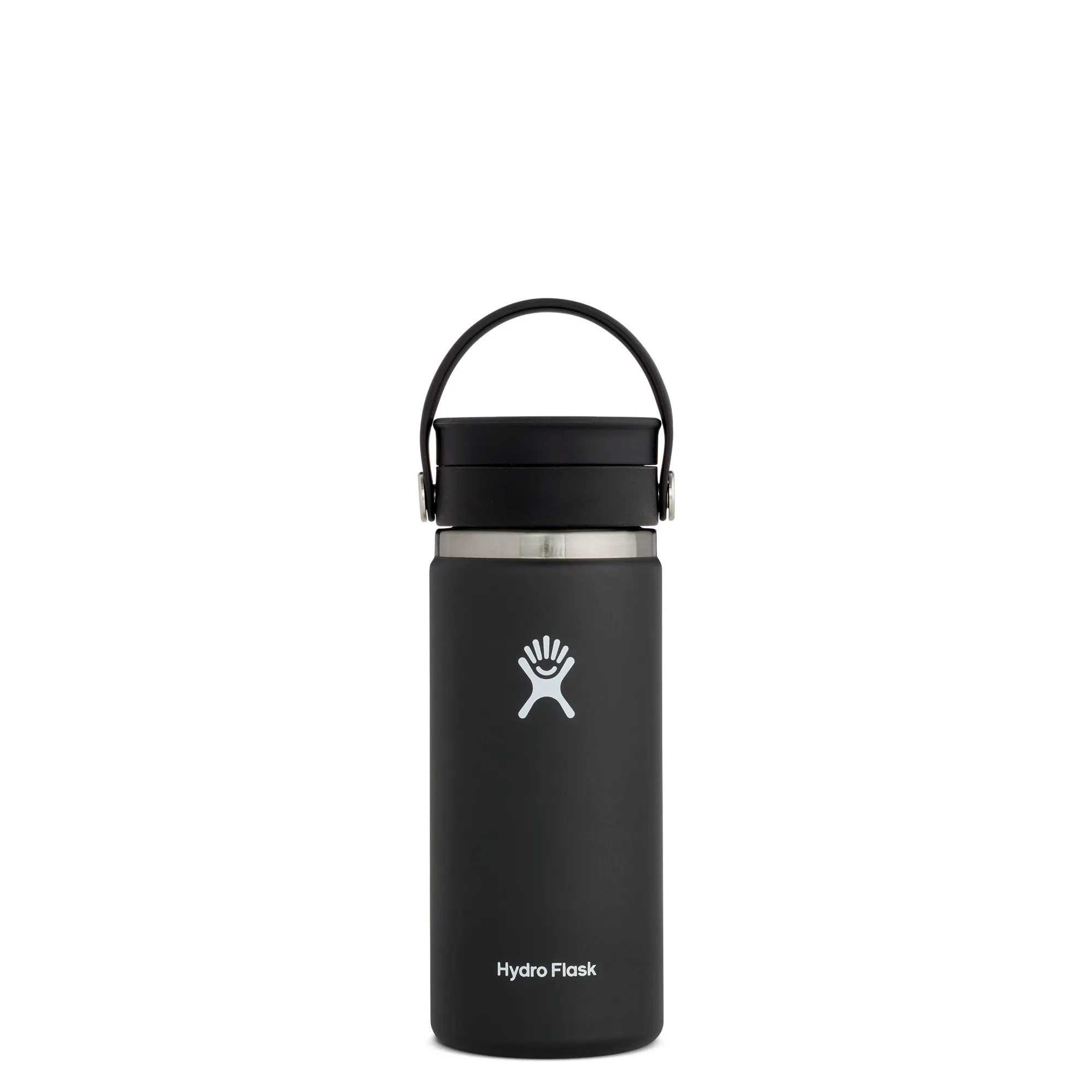Hydro Flask 16oz Wide Mouth Flex Sip Lid Black