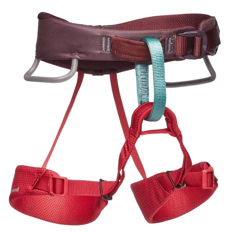 Black Diamond Kids Momentum Harness Wild Rose