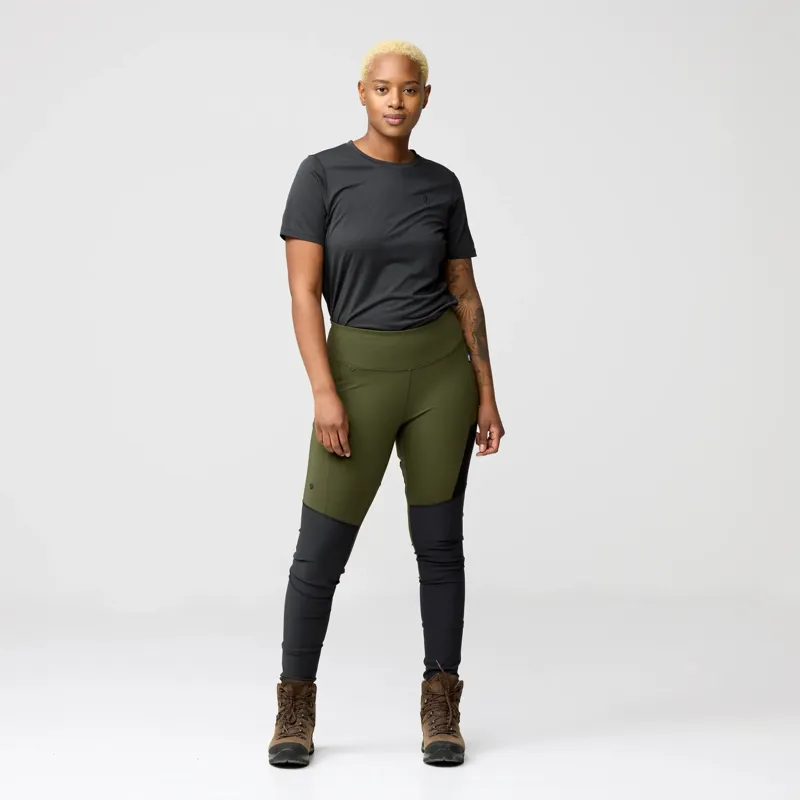 Fjallraven Women's Keb Agile Tights Black-2