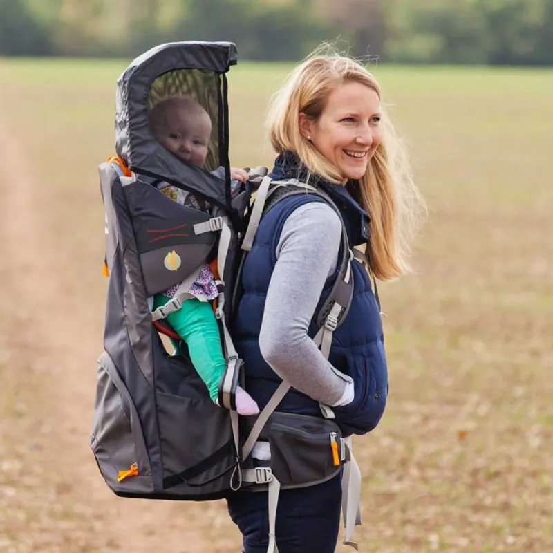 LittleLife Cross Country S4 Child Carrier Grey-4