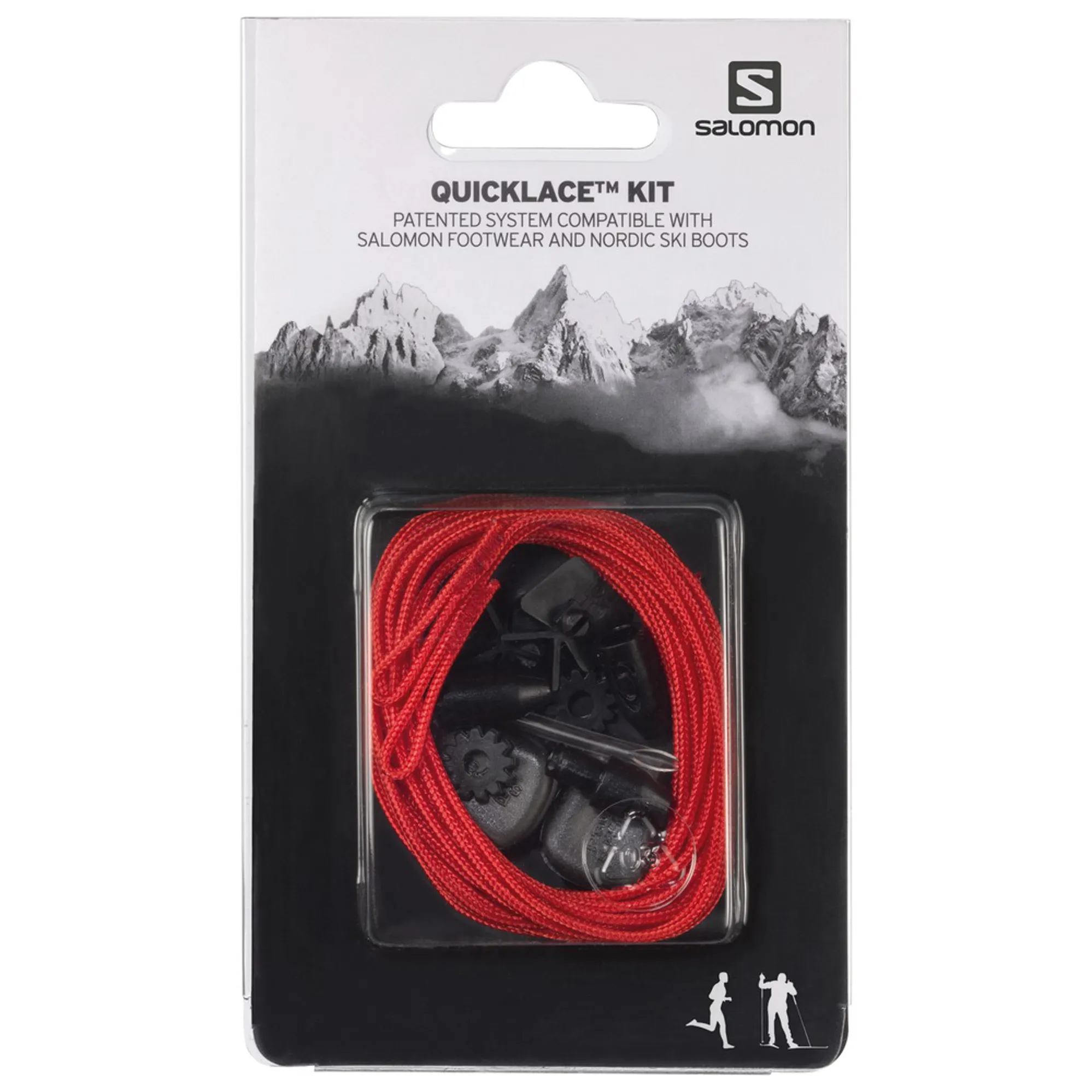 Salomon Quicklace Kit Red - Main Image