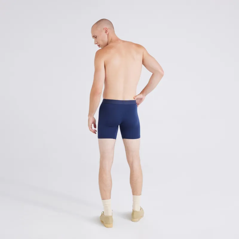 SAXX Men's Vibe Xtra Three-Pack Brief Boxers Denim/Nvy/Blk-5