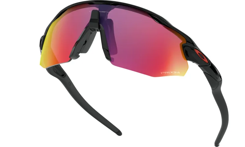 Oakley Radar EV Advancer Polished Black Prizm Road-4