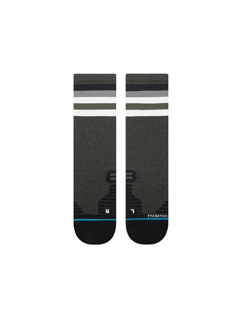 STANCE Unisex Maliboo Light Socks Dark Green-1
