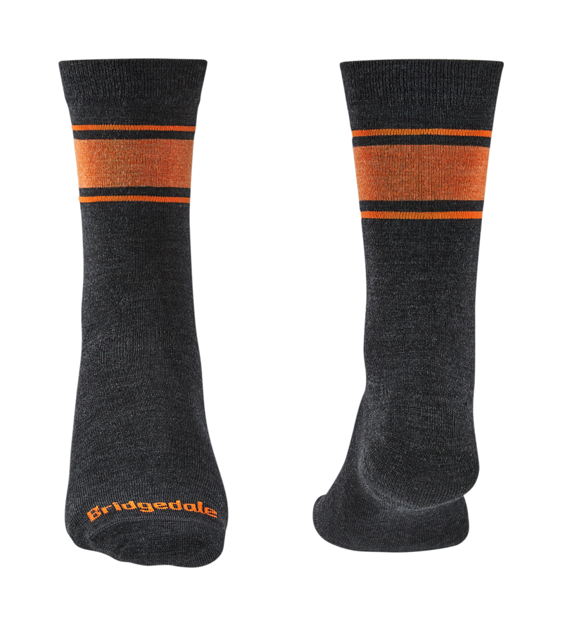 Bridgedale Mens Everyday Ultra Light Merino Performance Sock Graphite-1