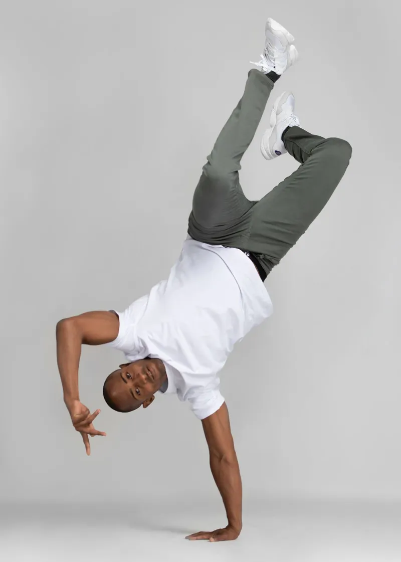 Duer Mens No Sweat Pant Slim Gull-4