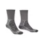 Bridgedale Mens Hike Lightweight Merino Comfort Boot Sock Grey