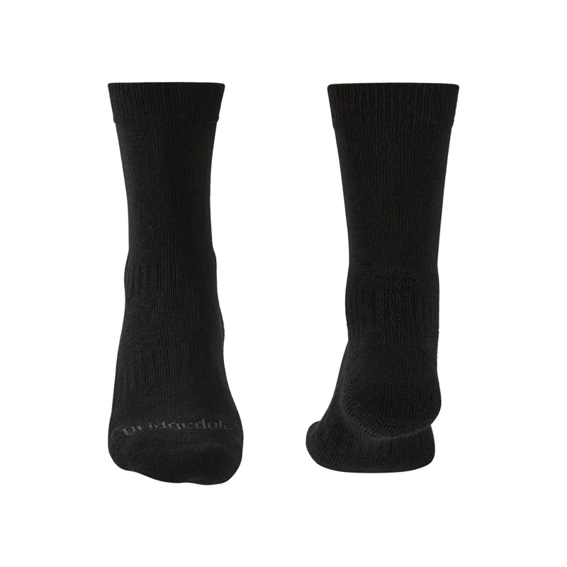 Bridgedale Mens Hike Lightweight Merino Performance Boot Sock Black-1