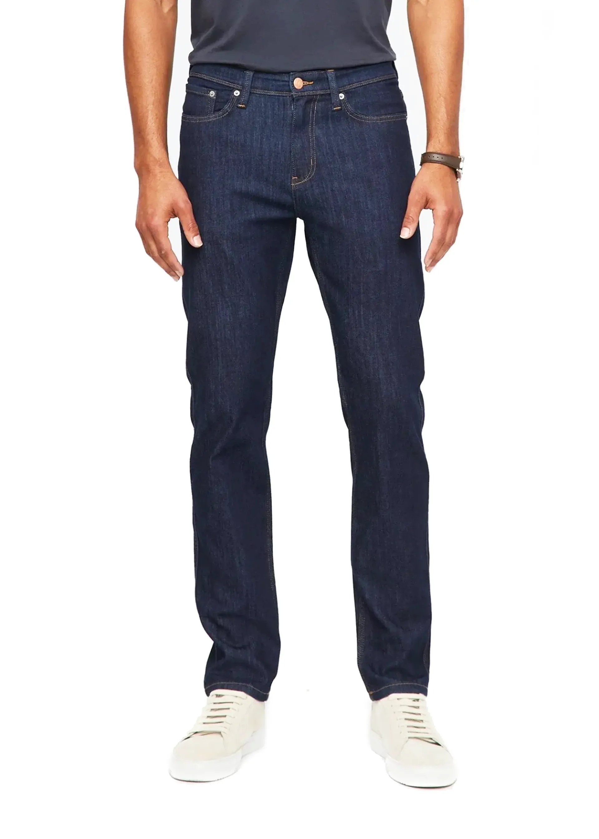 Duer Men's Performance Denim Slim Jeans Heritage Rinse