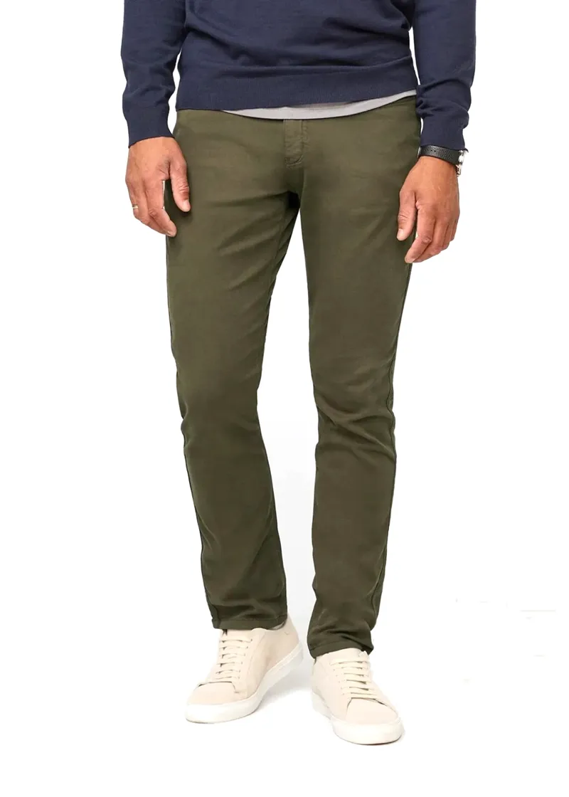Duer Men's No Sweat Relaxed Pants Army Green