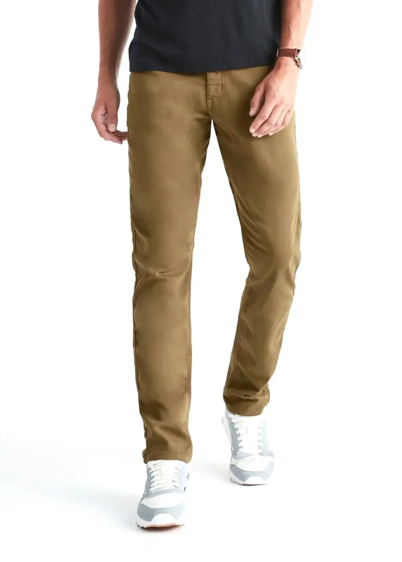 Duer Men's No Sweat Trousers Relaxed Tobacco