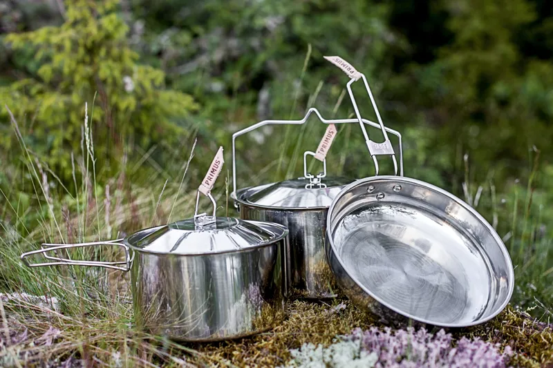 Primus Campfire Cookset Stainless Steel Large-1