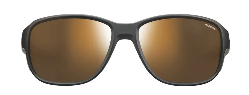 Julbo Womens Monterosa 2 Sunglasses Reactiv High Mtn 2-4 Black/Brown-1