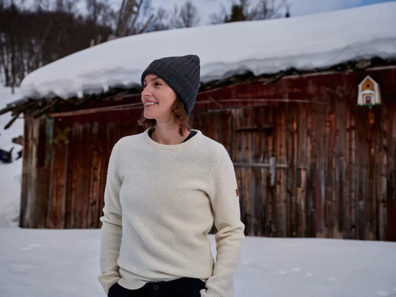 Fjallraven Womens Ovik Structure Sweater Shell-6