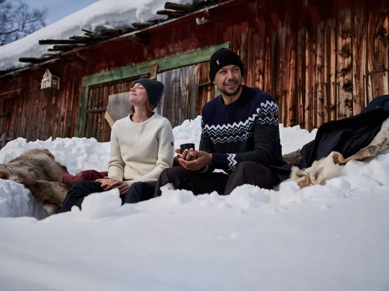 Fjallraven Womens Ovik Structure Sweater Chalk-7