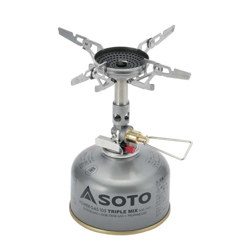 Soto WindMaster Stove with Micro Regulator and 4Flex