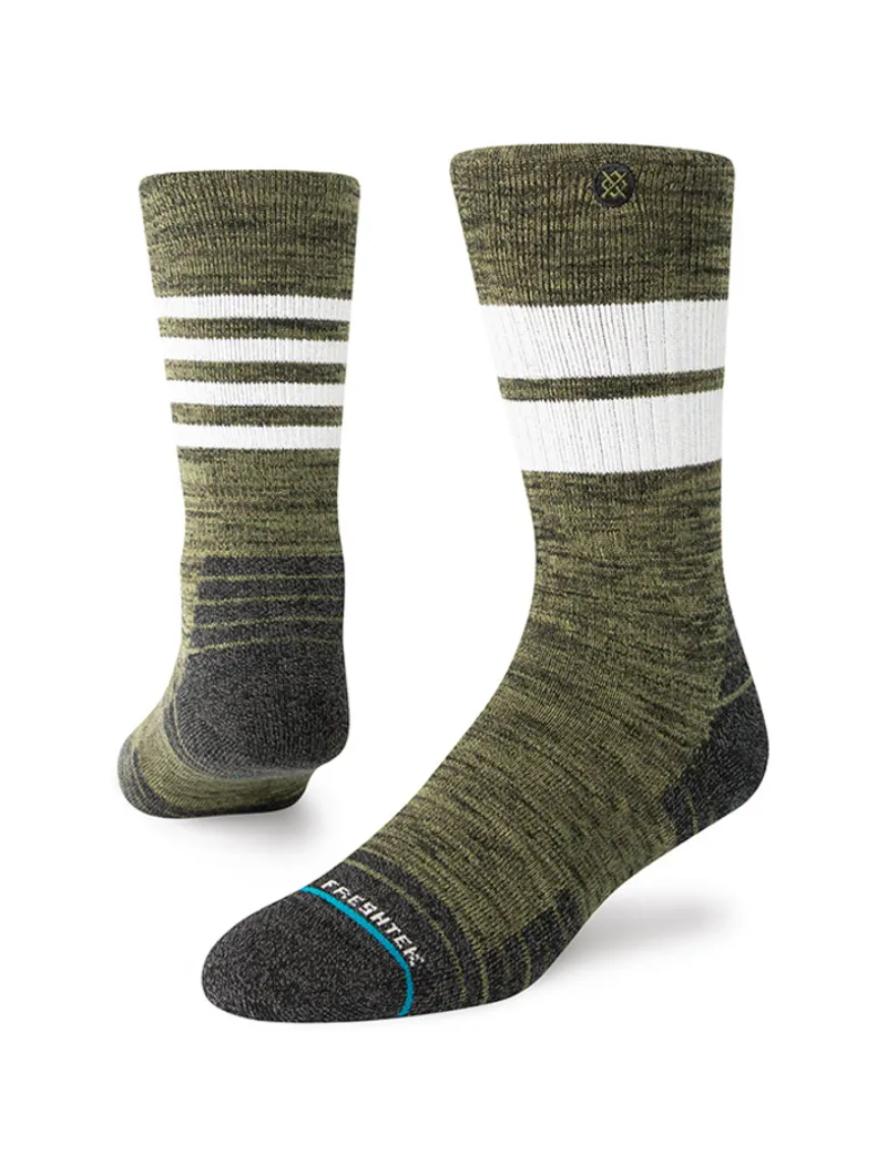 STANCE Unisex Off Trail Socks Dark Olive
