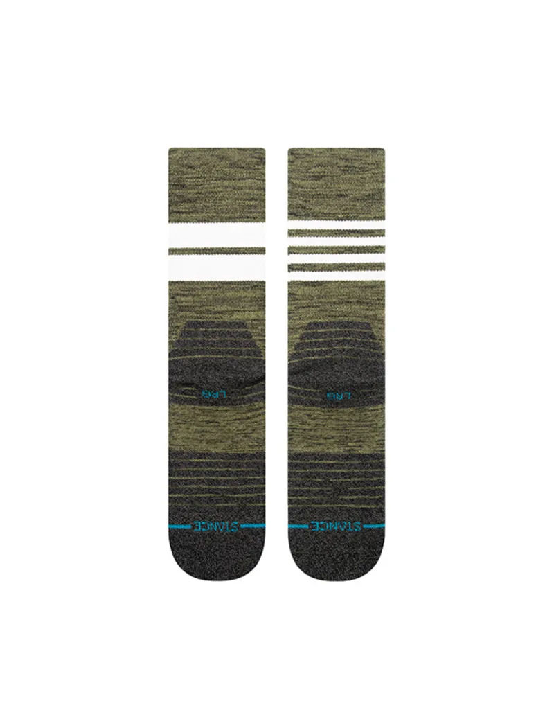 STANCE Unisex Off Trail Socks Dark Olive-1